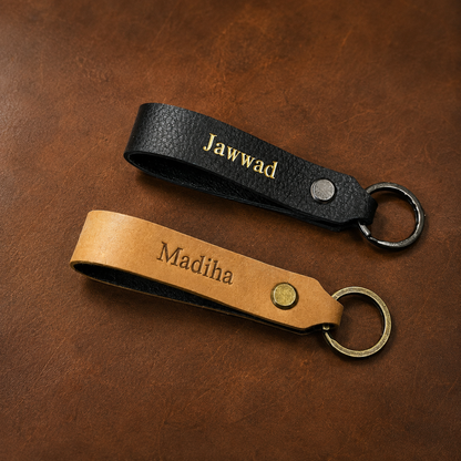 Leather Key Fob