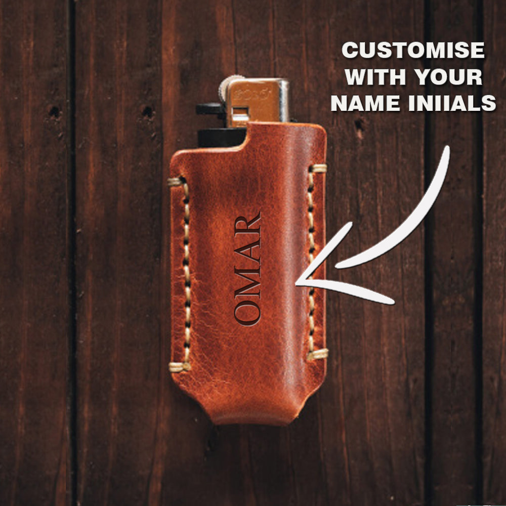Leather Lighter Case