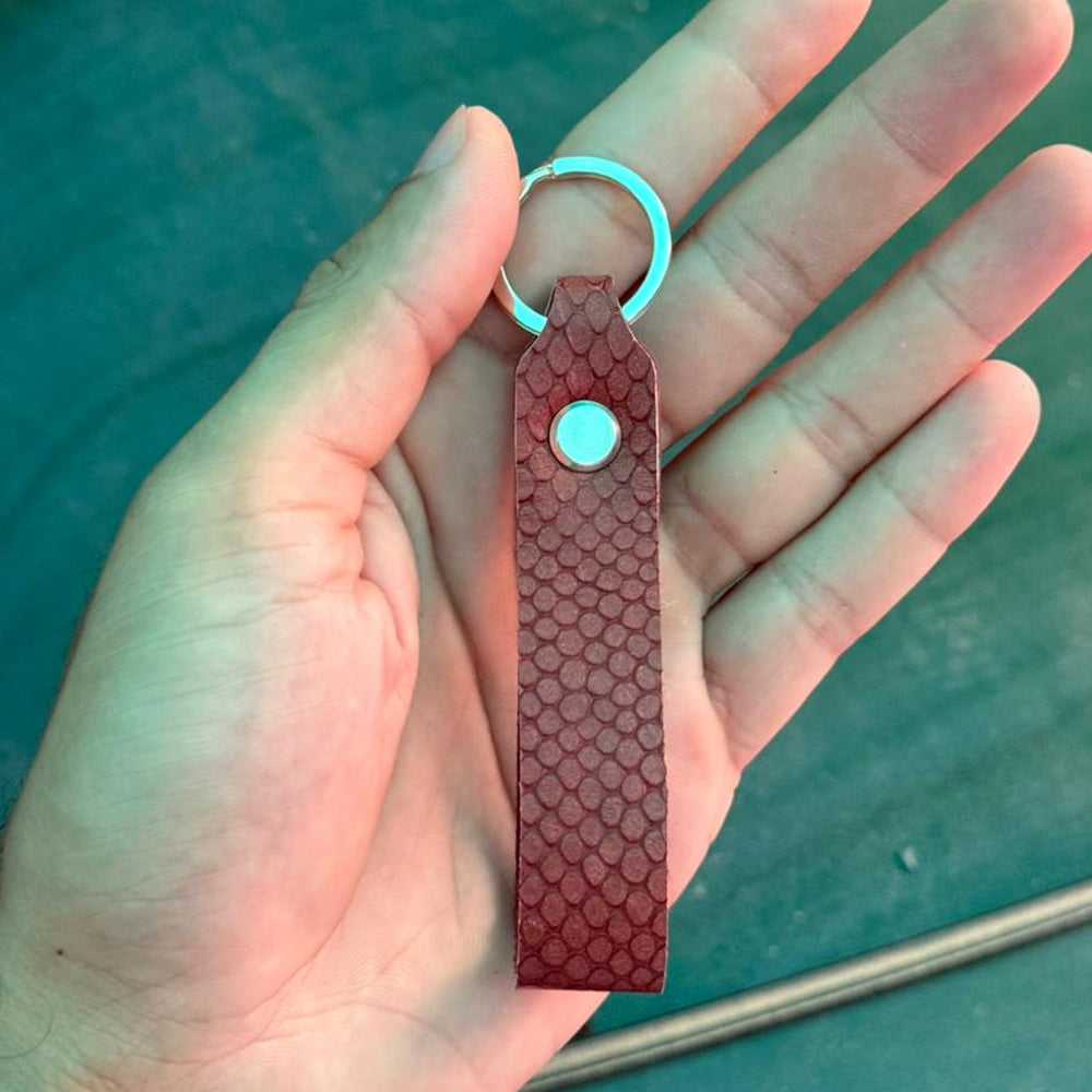 Leather Key Tag