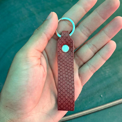 Leather Key Tag