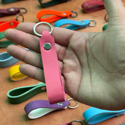 Leather Key Tag