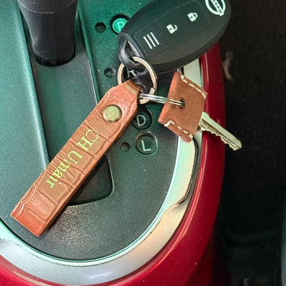Leather Key Tag