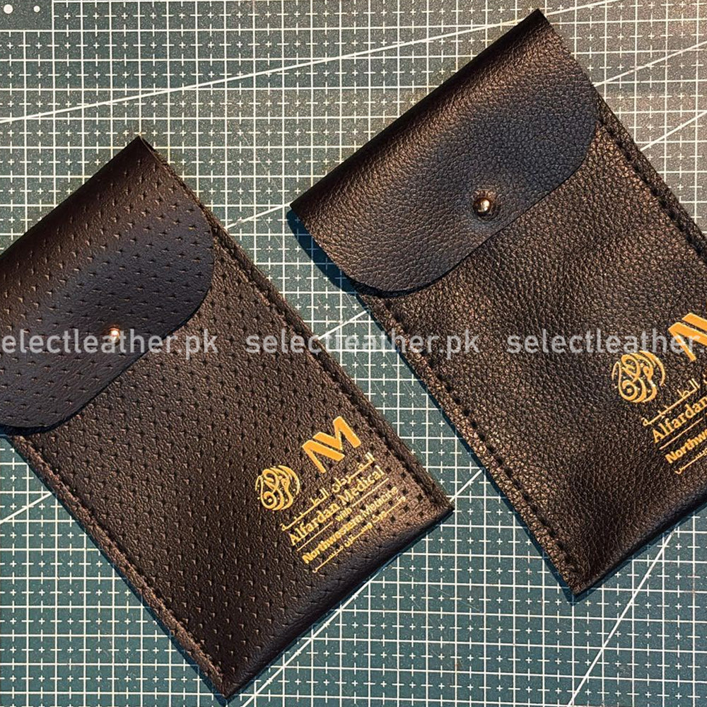 Chocolate Luxe Leather Pouch