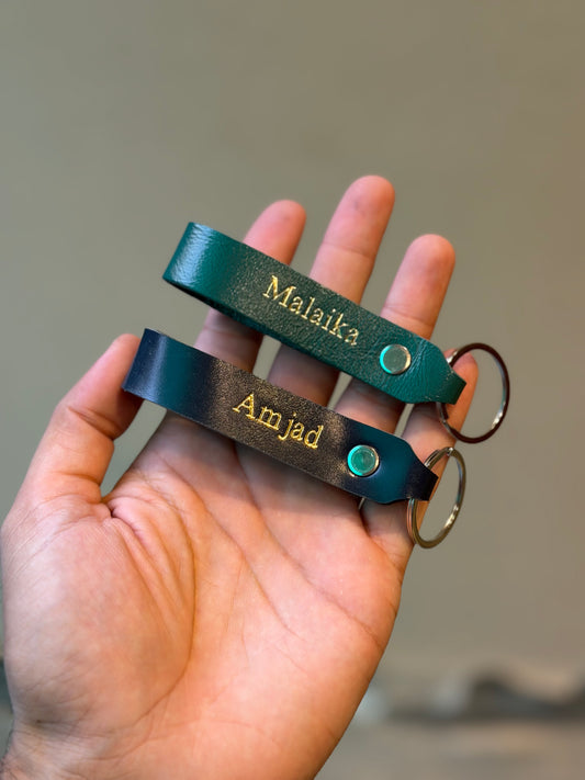 Leather Key Fob