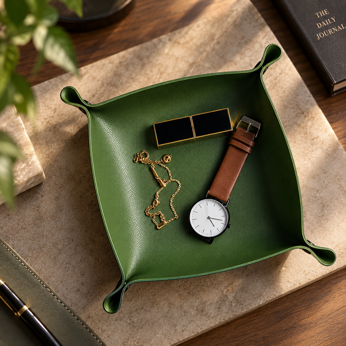 Leather Drop Tray