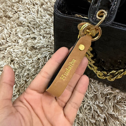 Leather Key Fob