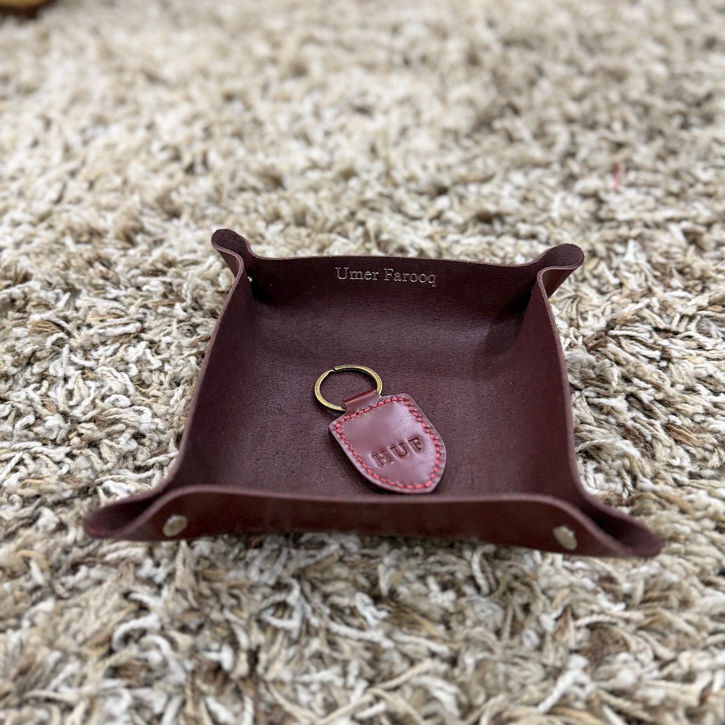 Leather Drop Tray