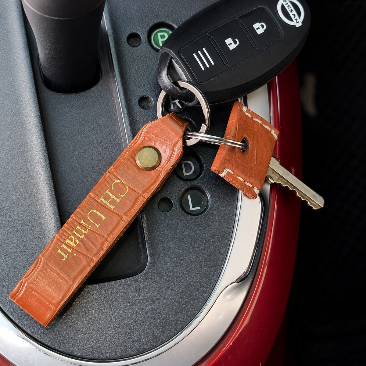 Leather Key Fob