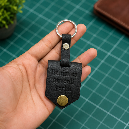 Personalized photo keychain