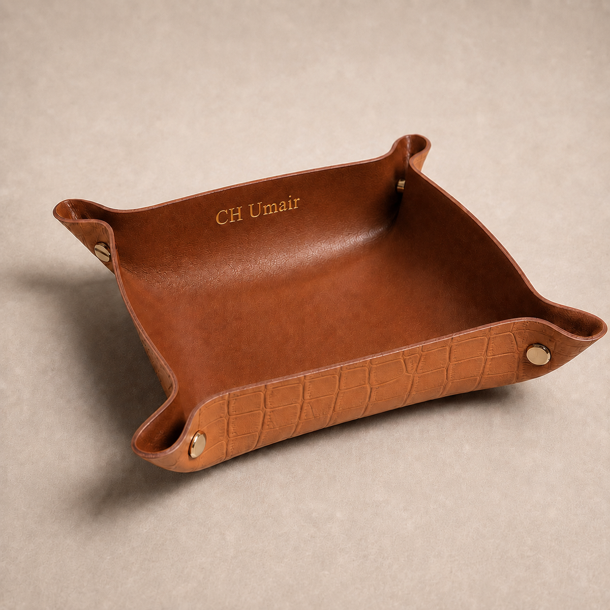 Leather Drop Tray