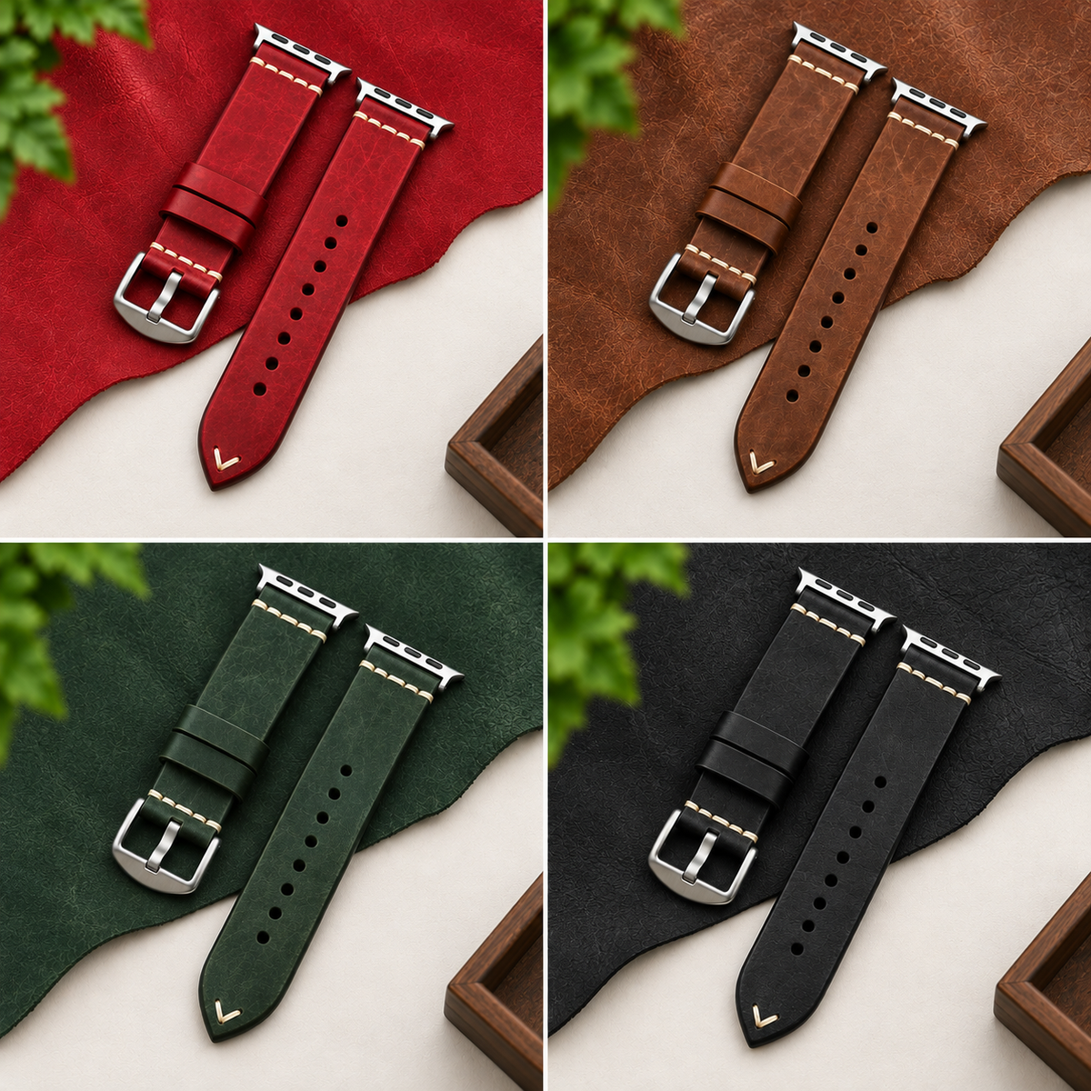 Leather Straps - Apple Watch